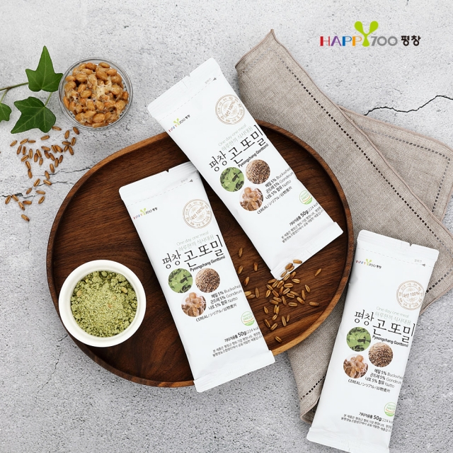 봉평영농조합법인,평창곤또밀(50g*12개입) 파우치타입